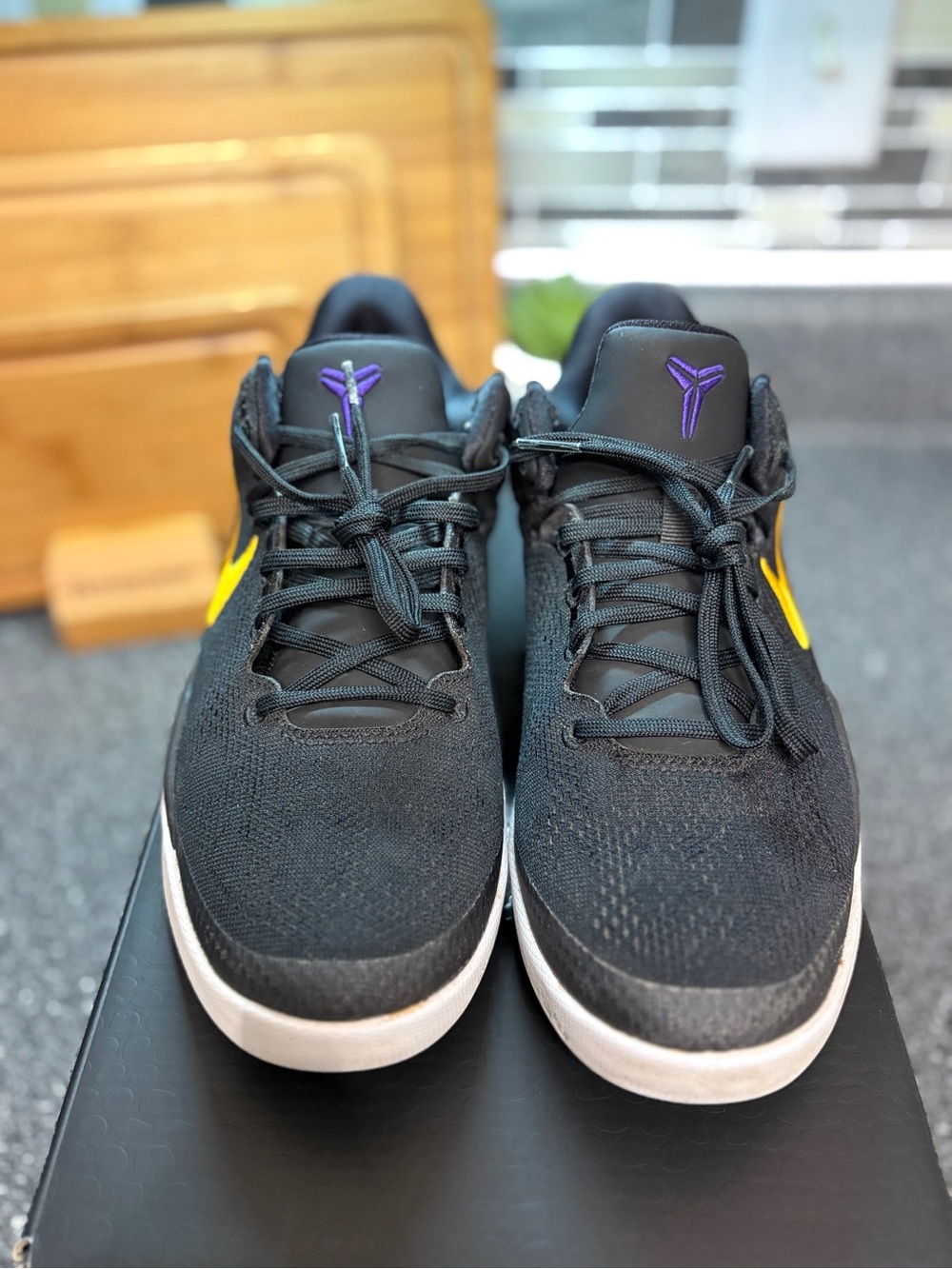 Nike Kobe 8 Lakers Away (Grade School)